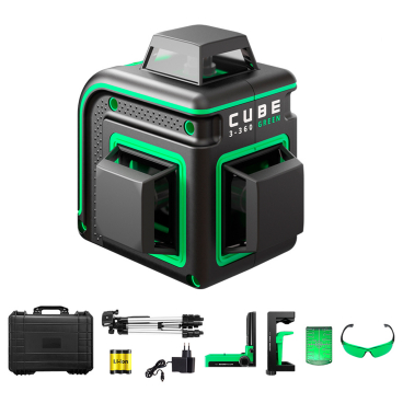 Лазерный уровень ADA Cube 3-360 GREEN Ultimate Edition Арт. А00569 (Зеленый луч)_50